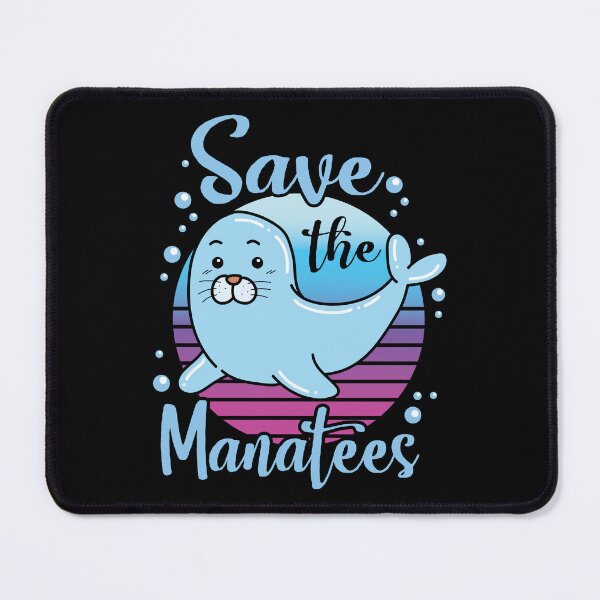 Item preview, Save The Manatees Retro Vintage Aquatic Mammal Gift designed and sold by haselshirt.