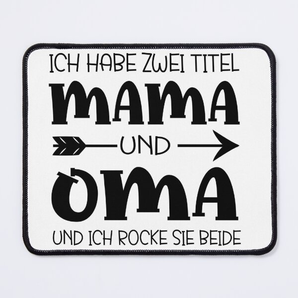 Item preview, I have two titles and I rock both | cool saying for emancipated, proud women designed and sold by Gordenwear.