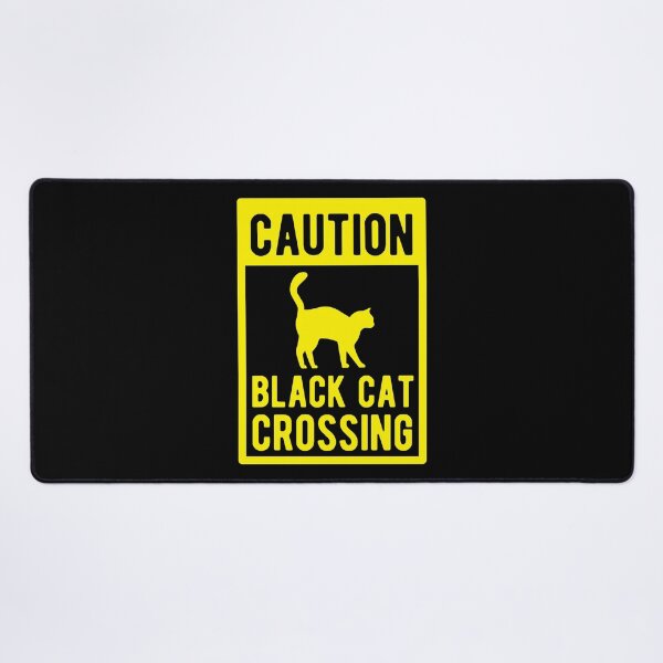 Item preview, Halloween Shirt Caution! Black Cat Crossing Gift Tee designed and sold by haselshirt.