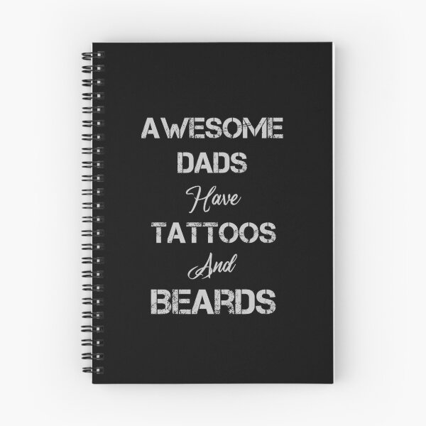 Item preview, Awesome Dads Have Tattoos and Beards designed and sold by rachidhaz.