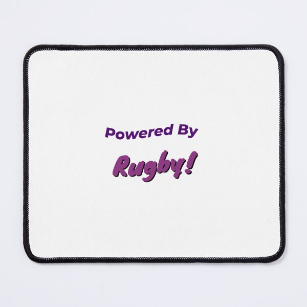 Item preview, Powered By Rugby designed and sold by cooldesignsalot.