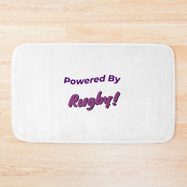 Item preview, Powered By Rugby designed and sold by cooldesignsalot.