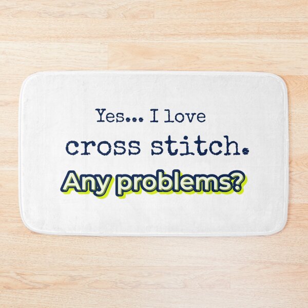 Item preview, I love Cross Stitch designed and sold by cooldesignsalot.