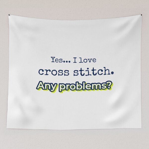 Item preview, I love Cross Stitch designed and sold by cooldesignsalot.