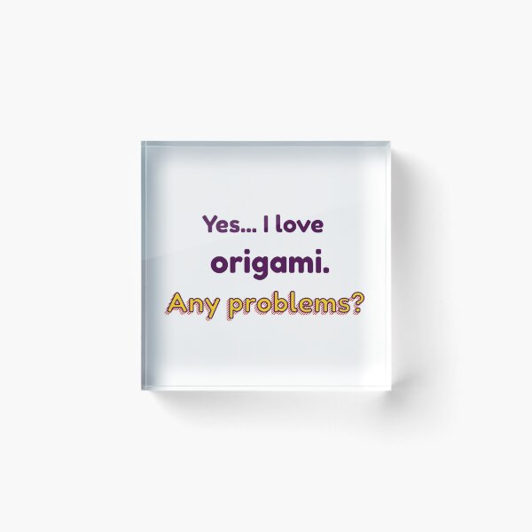 Item preview, I love Origami designed and sold by cooldesignsalot.