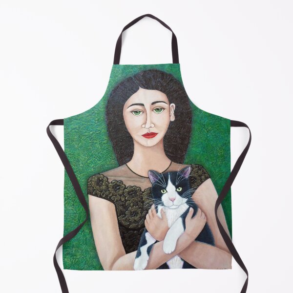 Item preview, Woman with cat soul  designed and sold by Madalena Lobao-Tello.