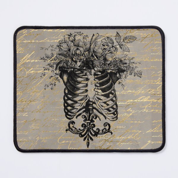 Item preview, Floral ribcage designed and sold by CarteBlancheArt.