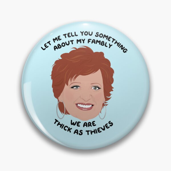Item preview, Caroline Manzo - Real Housewives Of New Jersey Let Me Tell You Something About My Family We Are Thick As Theives designed and sold by ponychops.