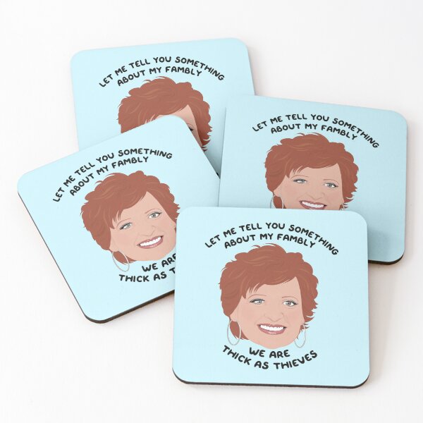 Item preview, Caroline Manzo - Real Housewives Of New Jersey Let Me Tell You Something About My Family We Are Thick As Theives designed and sold by ponychops.