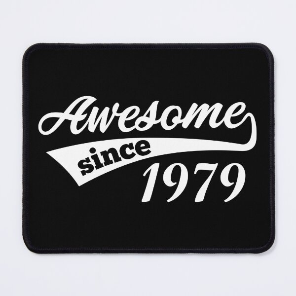 Item preview, Awesome Since Birth Year 1979 Birthday Gift Idea designed and sold by haselshirt.