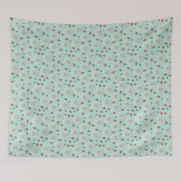 Item preview, Aqua Daisy designed and sold by AmeeMax.