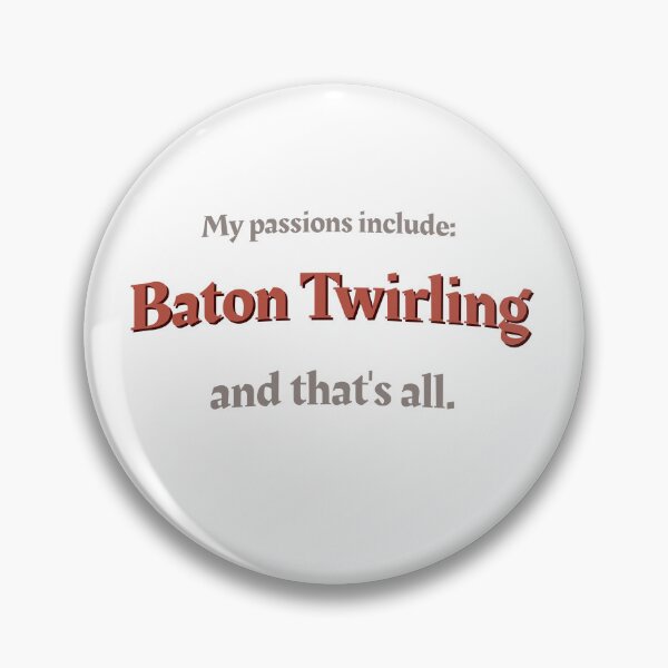 Item preview, Baton Twirling es mi pasión designed and sold by cooldesignsalot.