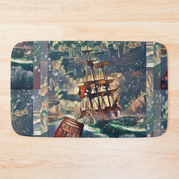 Item preview, Ship and Barrel designed and sold by creatinginlove.