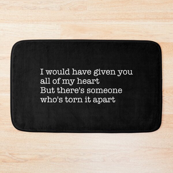 Item preview, I would have given you all of my heart (white) designed and sold by didijuca.