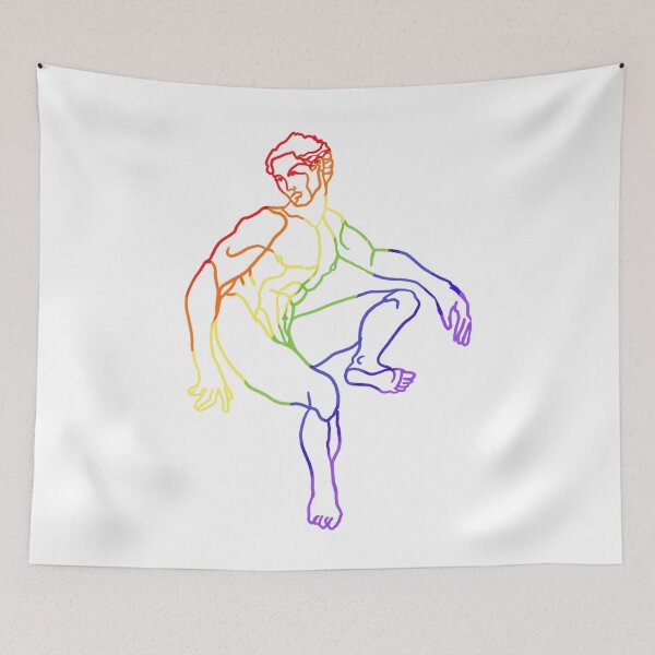 Item preview, Rainbow Greek God designed and sold by 3leggeddogg.