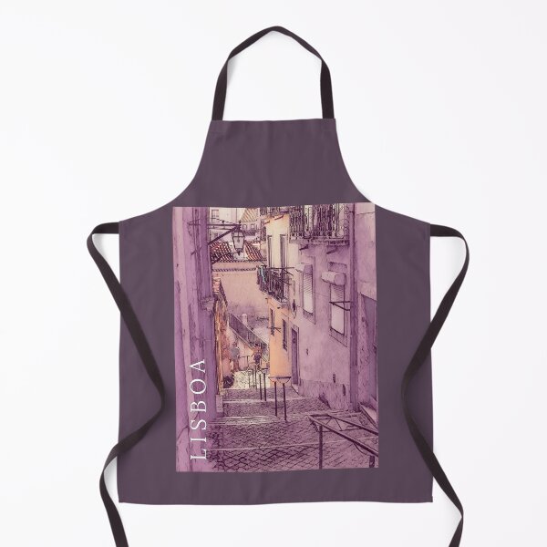 Item preview, Lisboa Alfama Street in Pink Illustration designed and sold by SofiaAlves.