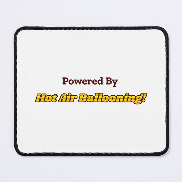 Item preview, Powered By Hot Air Ballooning designed and sold by cooldesignsalot.