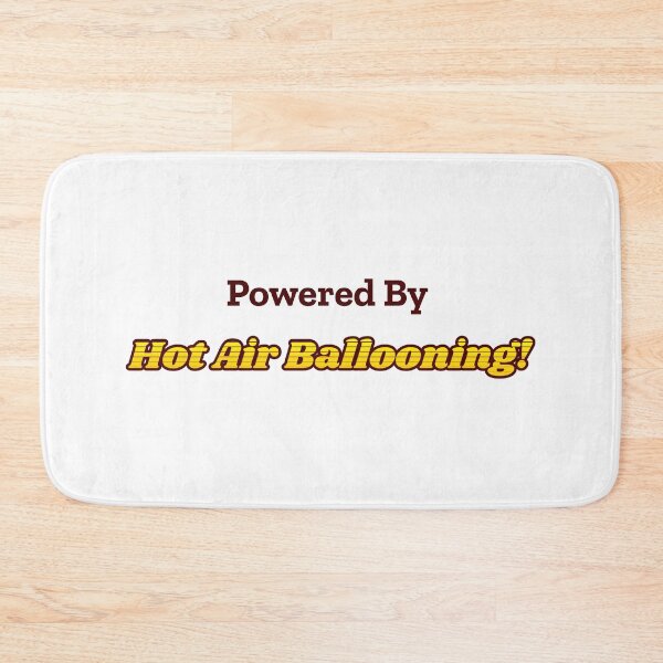 Item preview, Powered By Hot Air Ballooning designed and sold by cooldesignsalot.