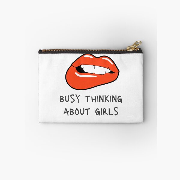 Item preview, busy thinking about girls designed and sold by DoraHappy.