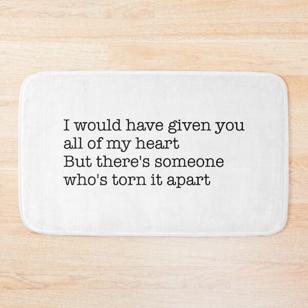 Item preview, I would have given you all of my heart (black) designed and sold by didijuca.