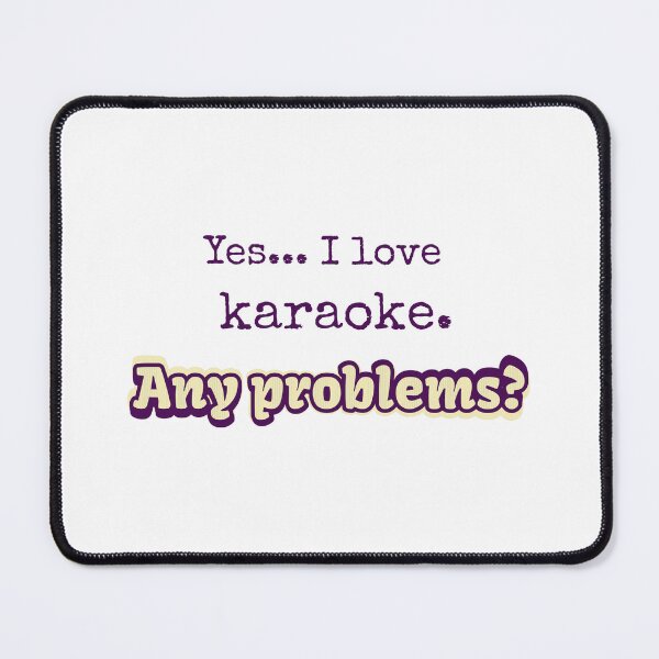 Item preview, I love Karaoke designed and sold by cooldesignsalot.