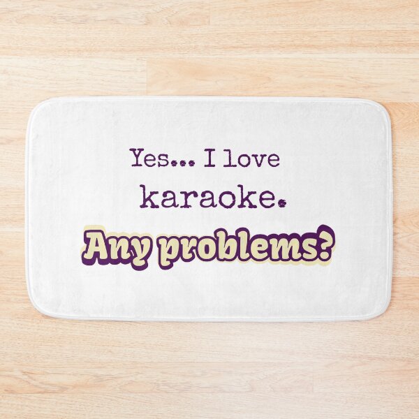 Item preview, I love Karaoke designed and sold by cooldesignsalot.