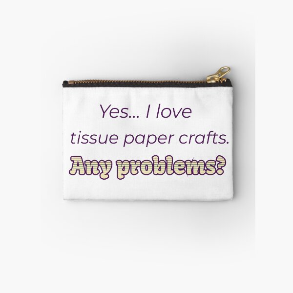 Item preview, I love Tissue Paper Crafts designed and sold by cooldesignsalot.