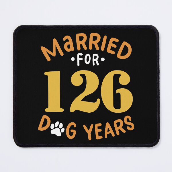 Item preview, 18th Wedding Anniversary, Married For 126 Dog Years designed and sold by haselshirt.