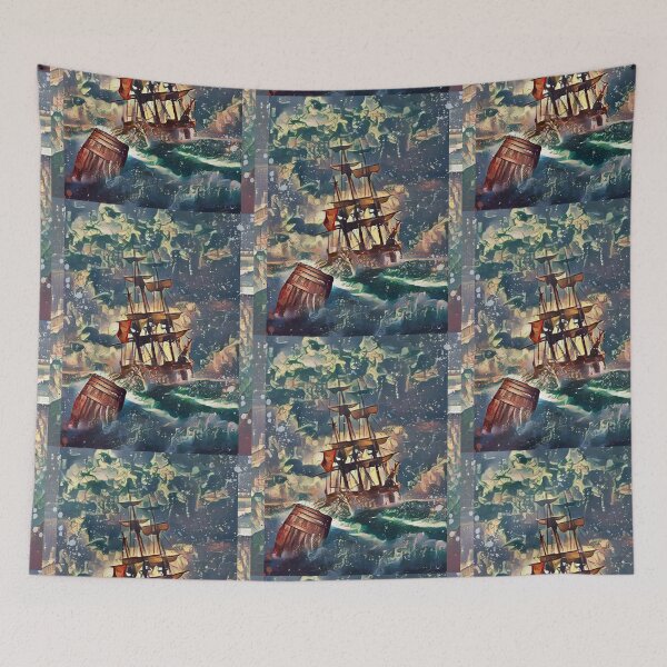 Item preview, Ship and Barrel designed and sold by creatinginlove.