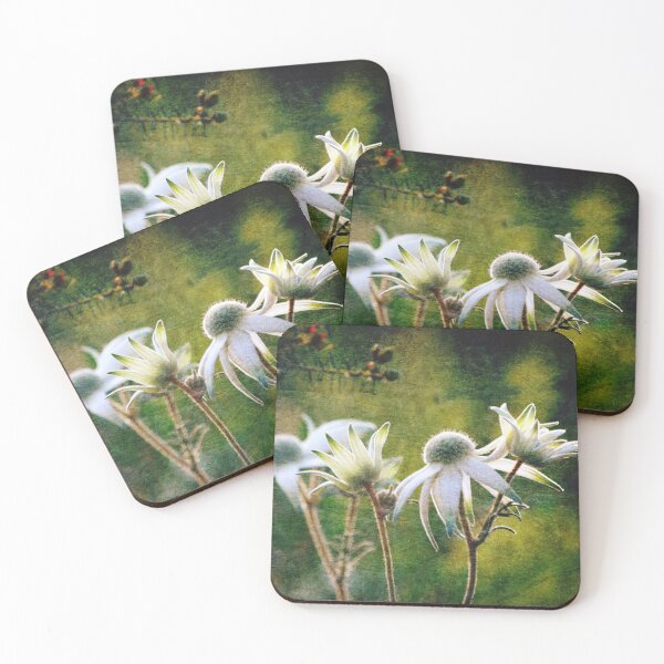Item preview, Vintage Flannel Flowers  designed and sold by Cloudlingpics.