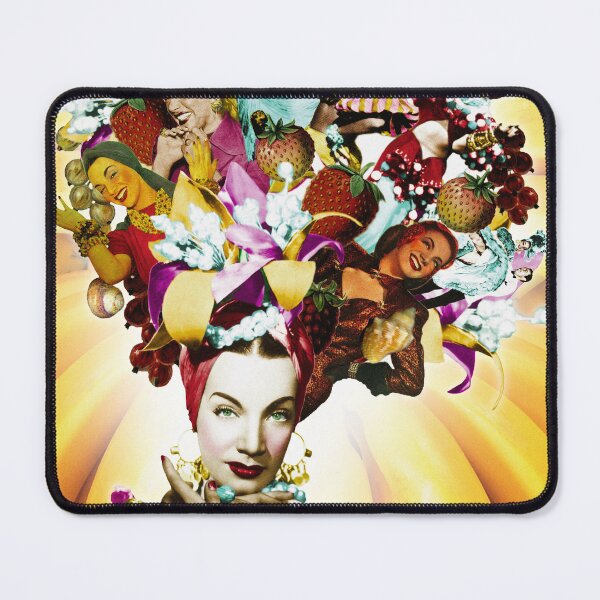 Item preview, Carmen Miranda Portrait Collage designed and sold by STYLE + EXPRESSION.