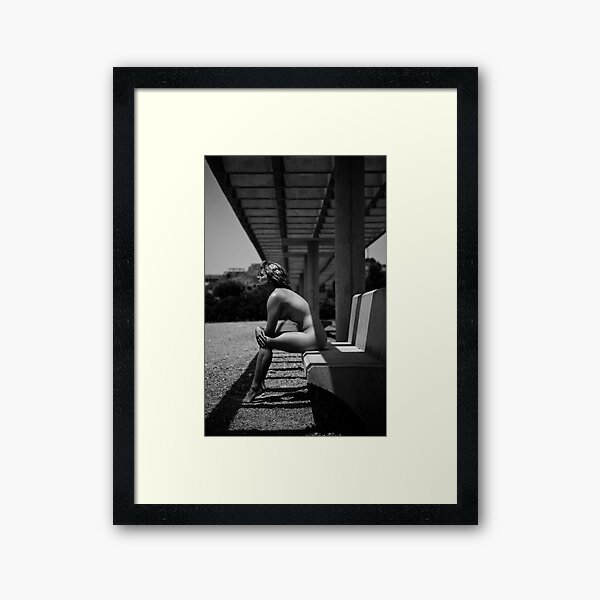 Lead me through Babylon Framed Art Print