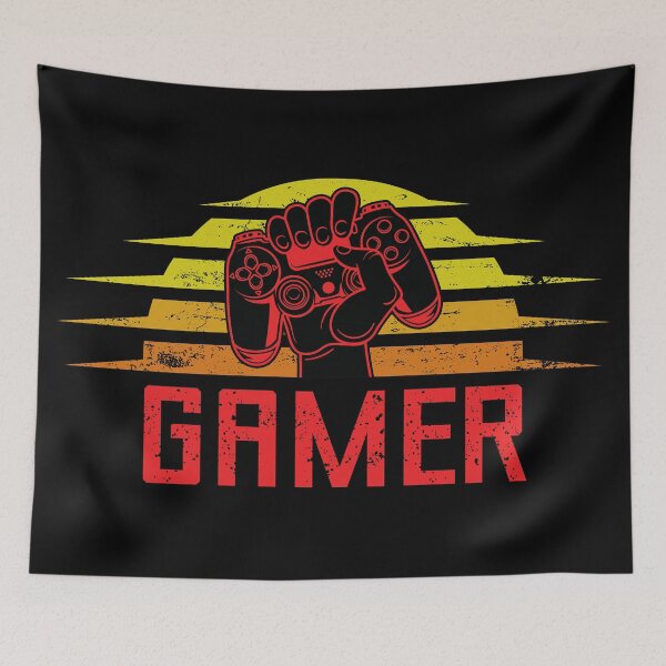 Item preview, Gamer Typography-3 designed and sold by The Sticker Place.