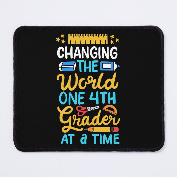 Item preview, Changing The World Gift For 4th Grade School Teacher designed and sold by haselshirt.