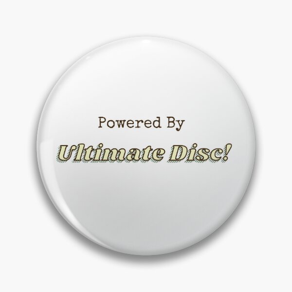 Item preview, Powered By Ultimate Disc designed and sold by cooldesignsalot.
