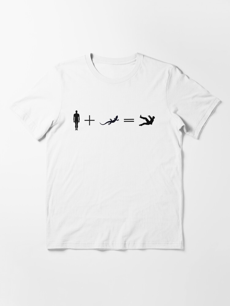 Aperçu 3 sur 7. T-shirt essentiel avec l'œuvre Homo-escaladus créée et vendue par M1D33L.