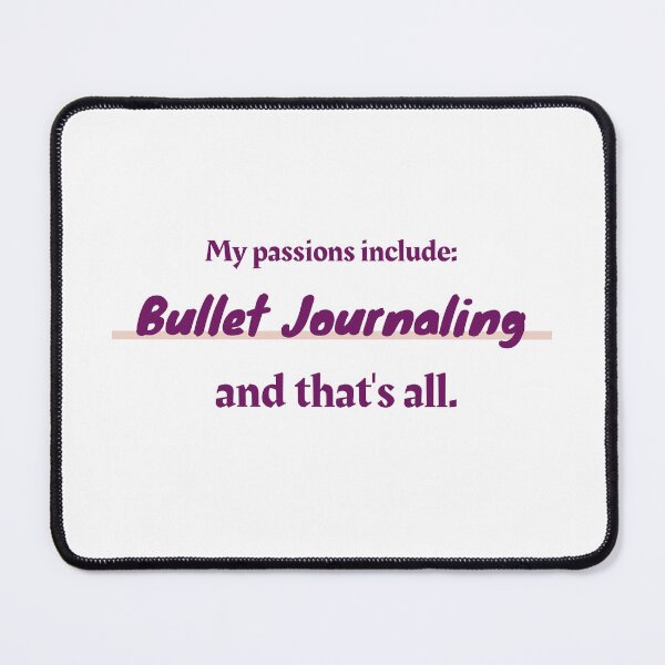 Item preview, Bullet Journaling is my passion designed and sold by cooldesignsalot.