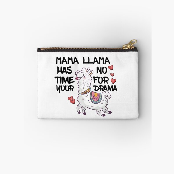 Item preview, Mama LLama Has No Time For Your Drama - Funny Qoutes - designed and sold by faicalart.