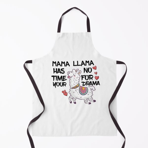 Item preview, Mama LLama Has No Time For Your Drama - Funny Qoutes - designed and sold by faicalart.
