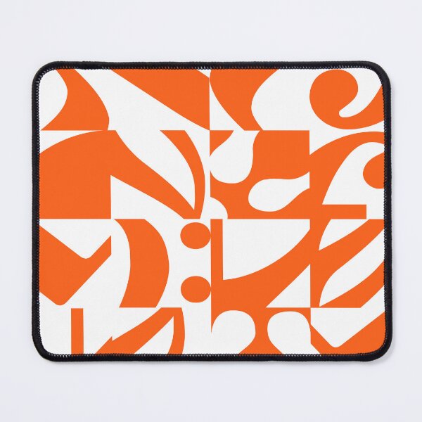 Item preview, Chamber Music Orange and White I – Collage with notes and musical elements designed and sold by STYLE + EXPRESSION.