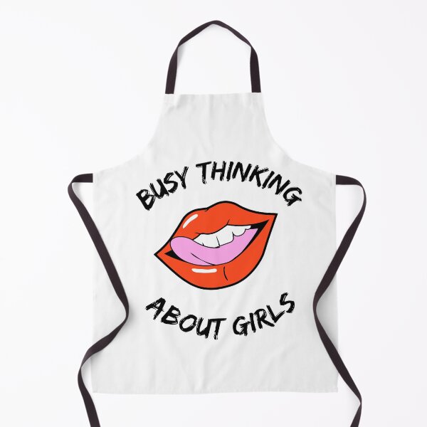 Item preview, busy thinking about girls designed and sold by DoraHappy.