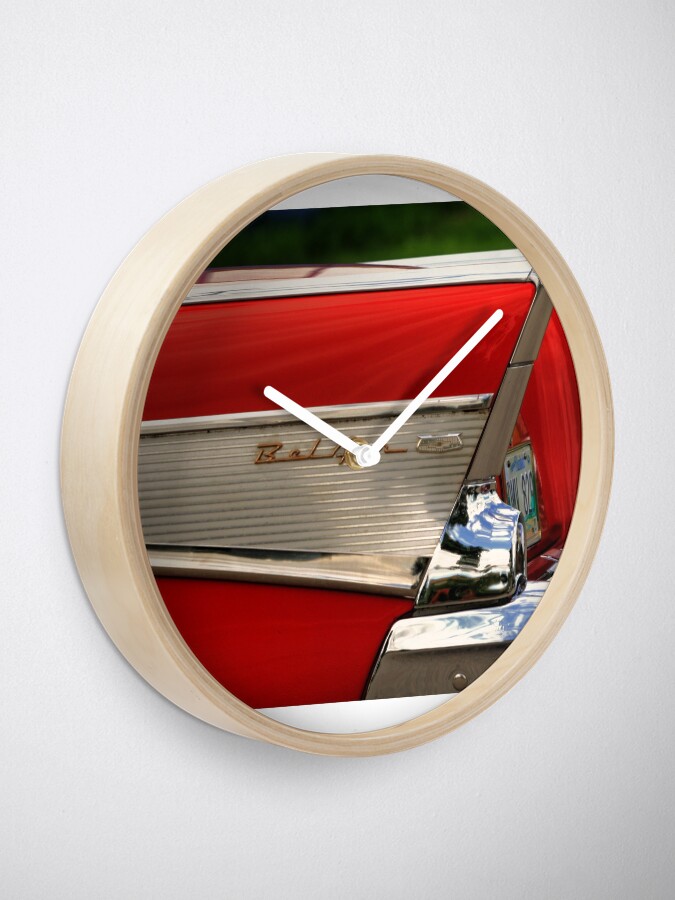 Alternate view of 57 Chevy BelAir Clock