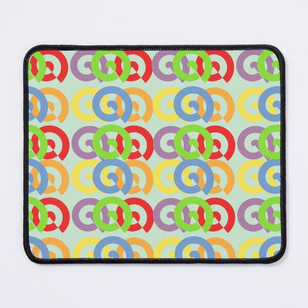 Item preview, All-Over Multi-color Spirals Design designed and sold by ThisNThatImages.