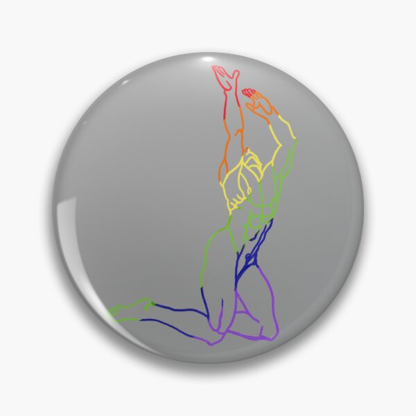 Item preview, Rainbow man on his knees designed and sold by 3leggeddogg.