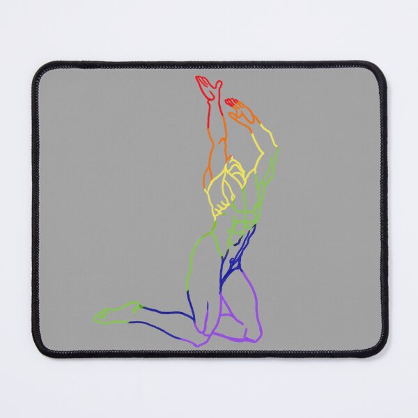 Item preview, Rainbow man on his knees designed and sold by 3leggeddogg.