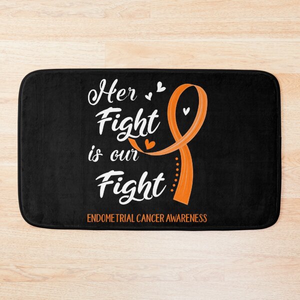 Item preview, Her Fight Is Our Fight Endometrial Cancer Awareness designed and sold by Kohend.