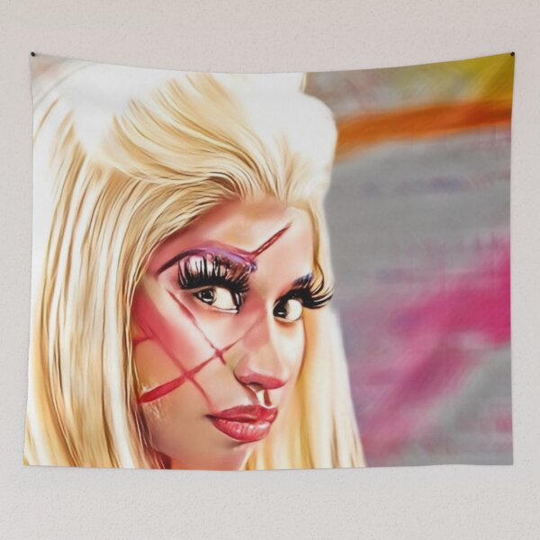 Item preview, Roman Reloaded Nicki Digital Art Style Graphic Print designed and sold by Printopia-.