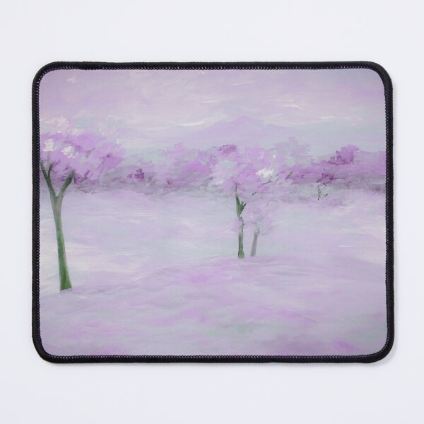 Item preview, Purple Landscape with Trees A Fine Art Painting designed and sold by EloiseArt.
