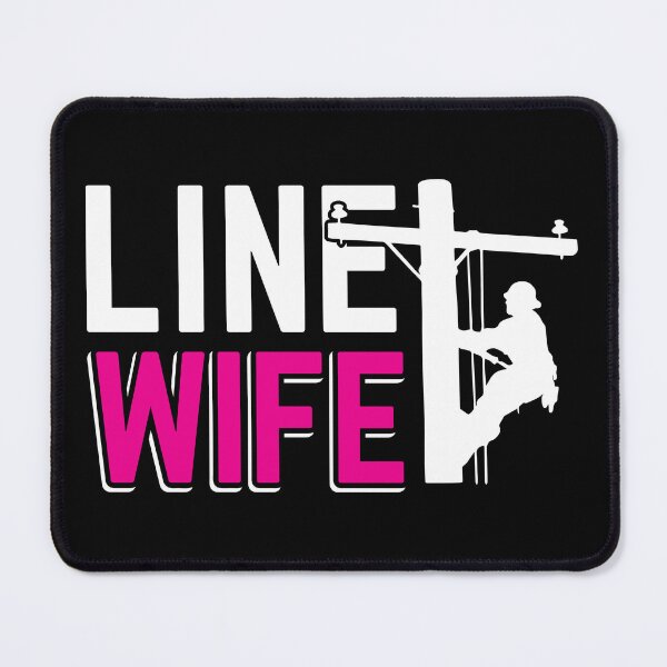 Item preview, Line Wife Line Technician Line Worker Gift Idea designed and sold by haselshirt.