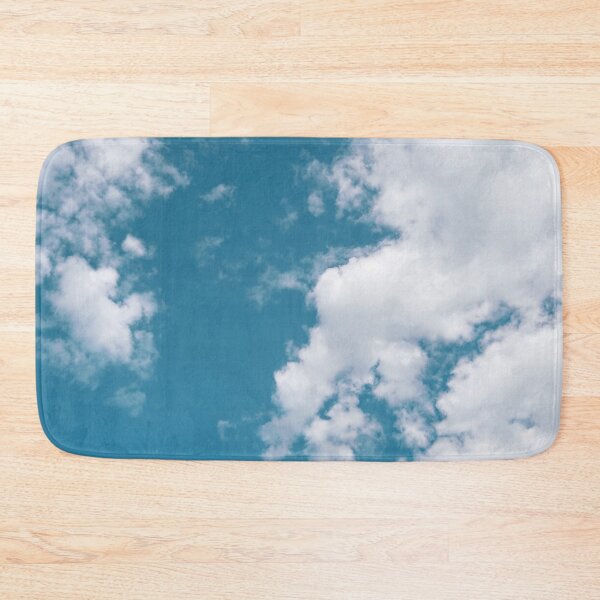 Item preview, Greenish-blue Sky And White Puffy Clouds designed and sold by The Glasses Girl.